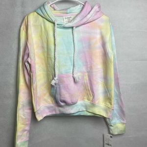 Tie Dye Sweatshirt Sweater with Hoodie